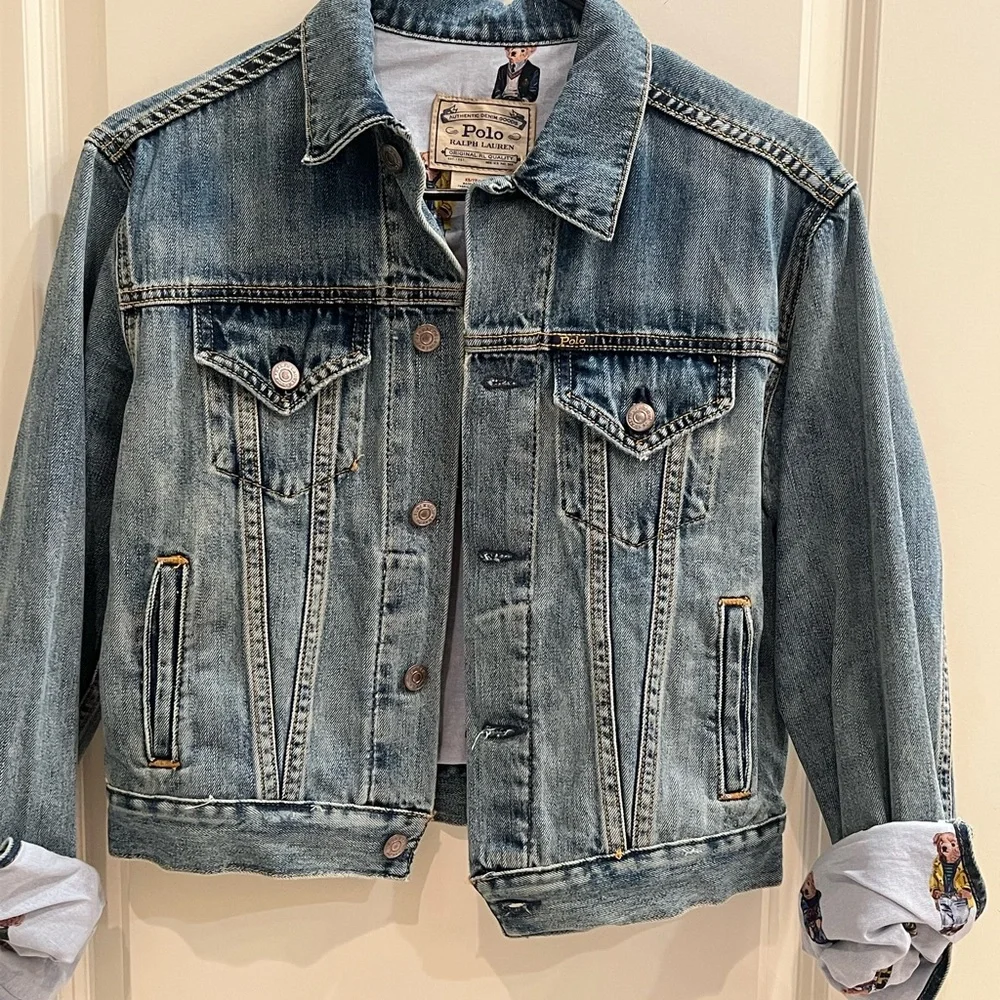 Polo by Ralph Lauren Blue Jean Jacket - Picture 1 of 4